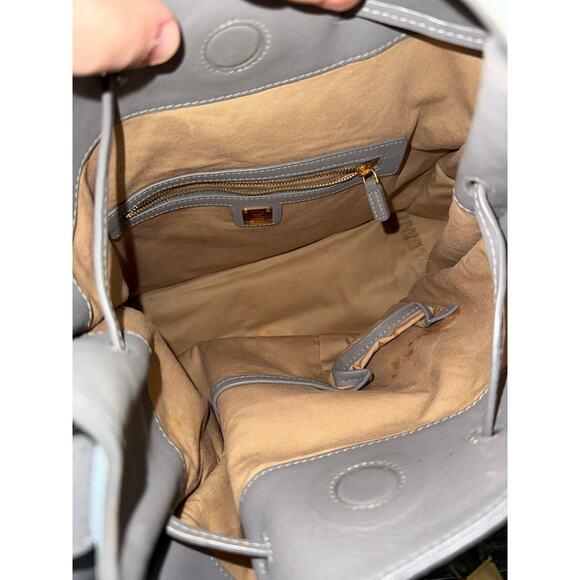 MCM Hobo Leather Multi-Blue Shoulder Bag w/ Adjustable Strap - Picture 2 of 11